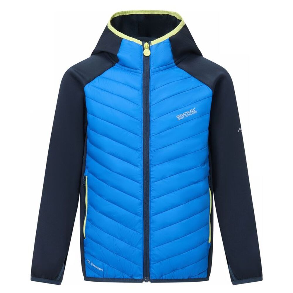 Regatta Childrens/Kids Andreson Hybrid Padded Jacket / Navy/Olympian Blue